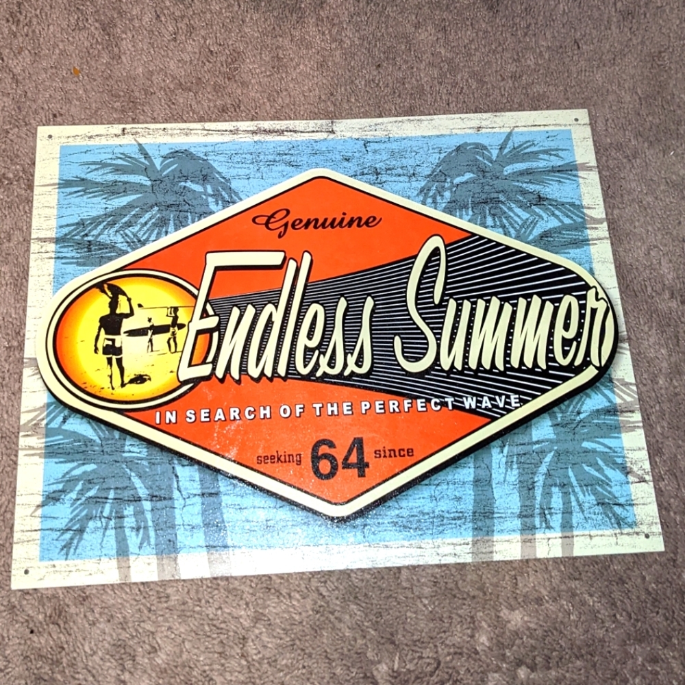 Endless Summer Tin Sign